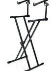 Gator Deluxe 2 Tier “X” Style Keyboard Stand