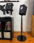 Apache Hammerhead Speaker Stands (Stainless Steel)