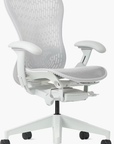 Herman Miller Mirra 2 Chair (W/ Butterfly Suspension, Adjustable Lumbar/Tilt/Seat Angle/Arms/Depth, and Multi-Floor Quiet-roll Caster )
