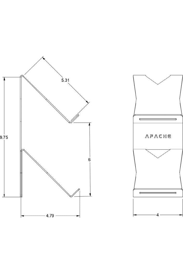 Apache Dub FX Two Level Pedal Stand