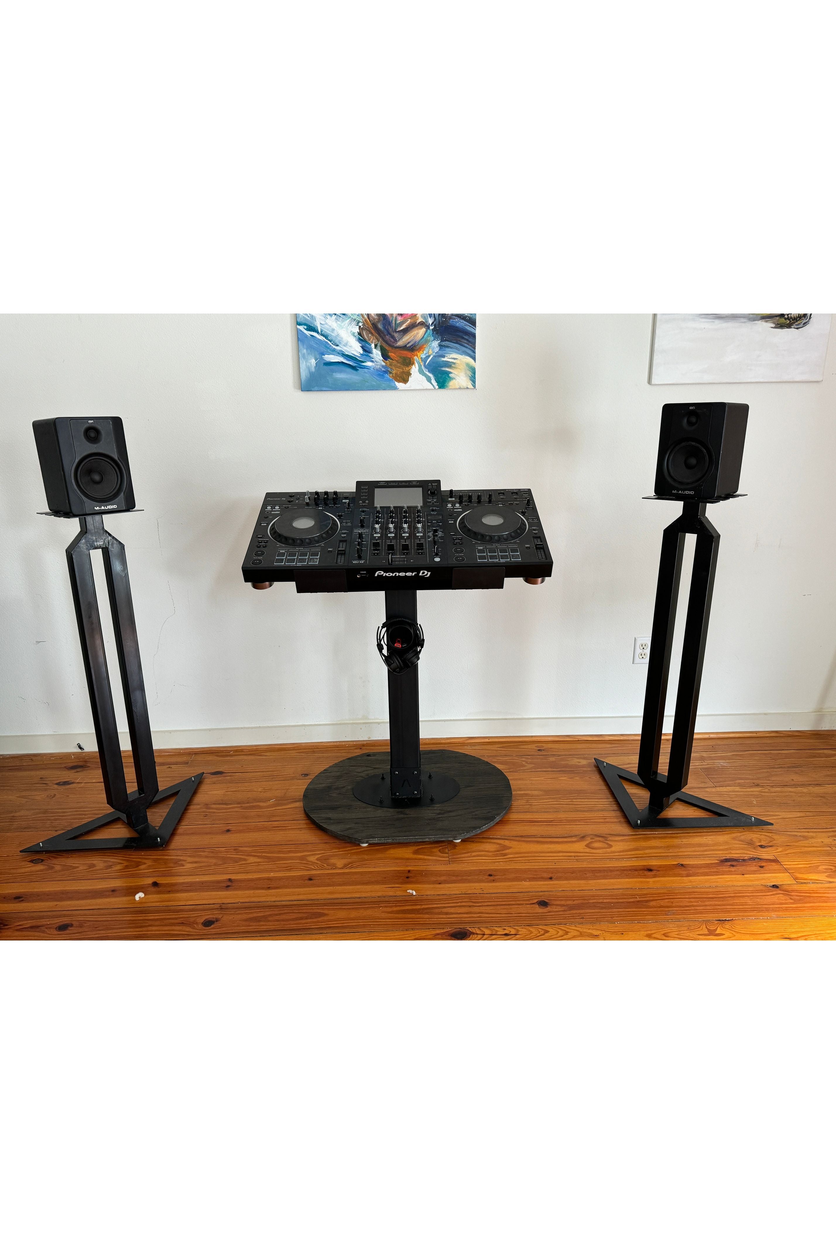 Estación de trabajo de tamaño completo con estructura en A