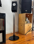 Apache Hammerhead Speaker Stands (Stainless Steel)