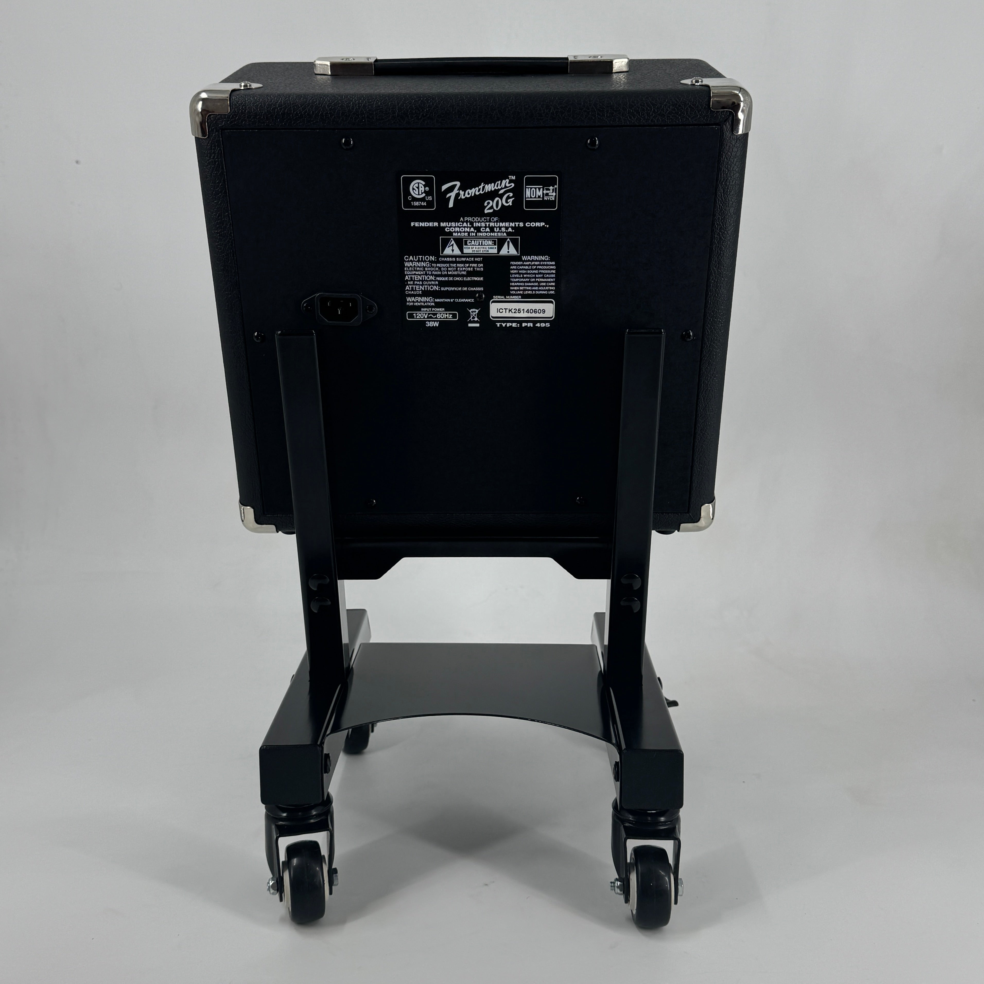 Apache Roadie Rolling Amp Stand