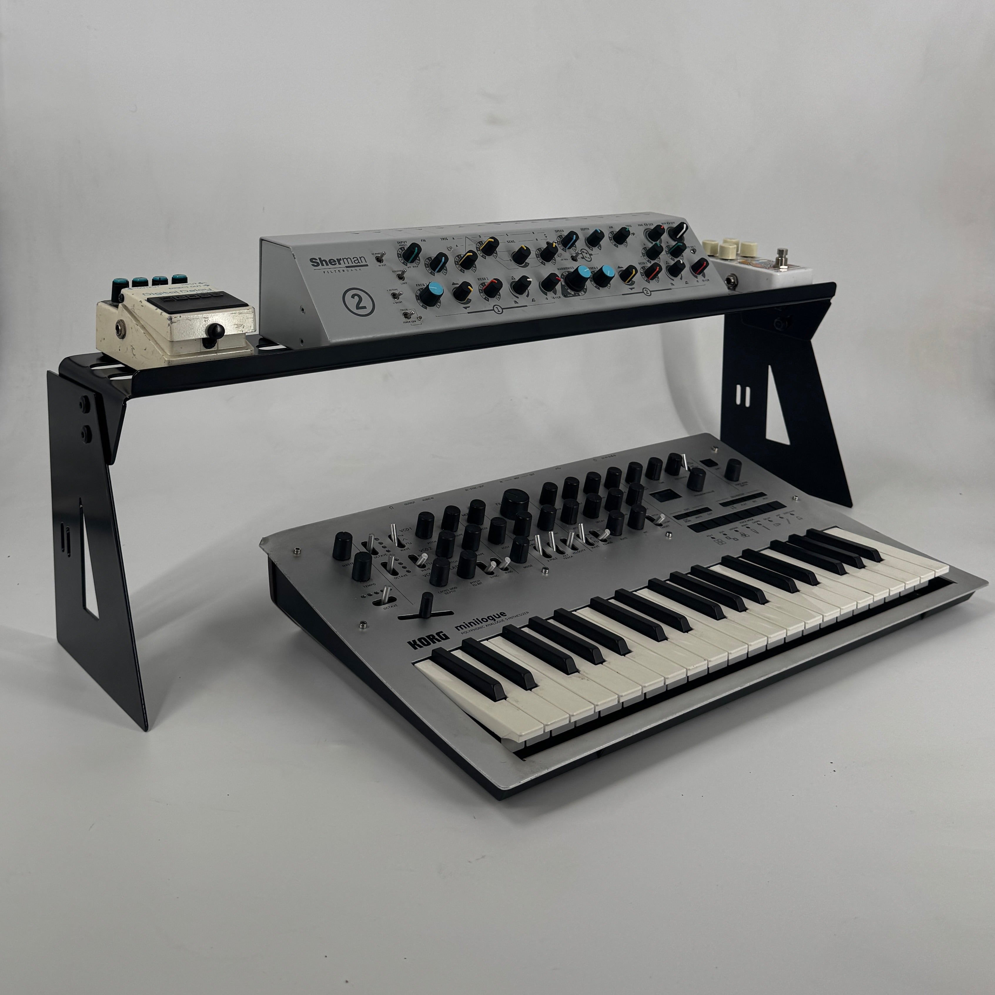OFX Rotating Guitar Pedal Rack