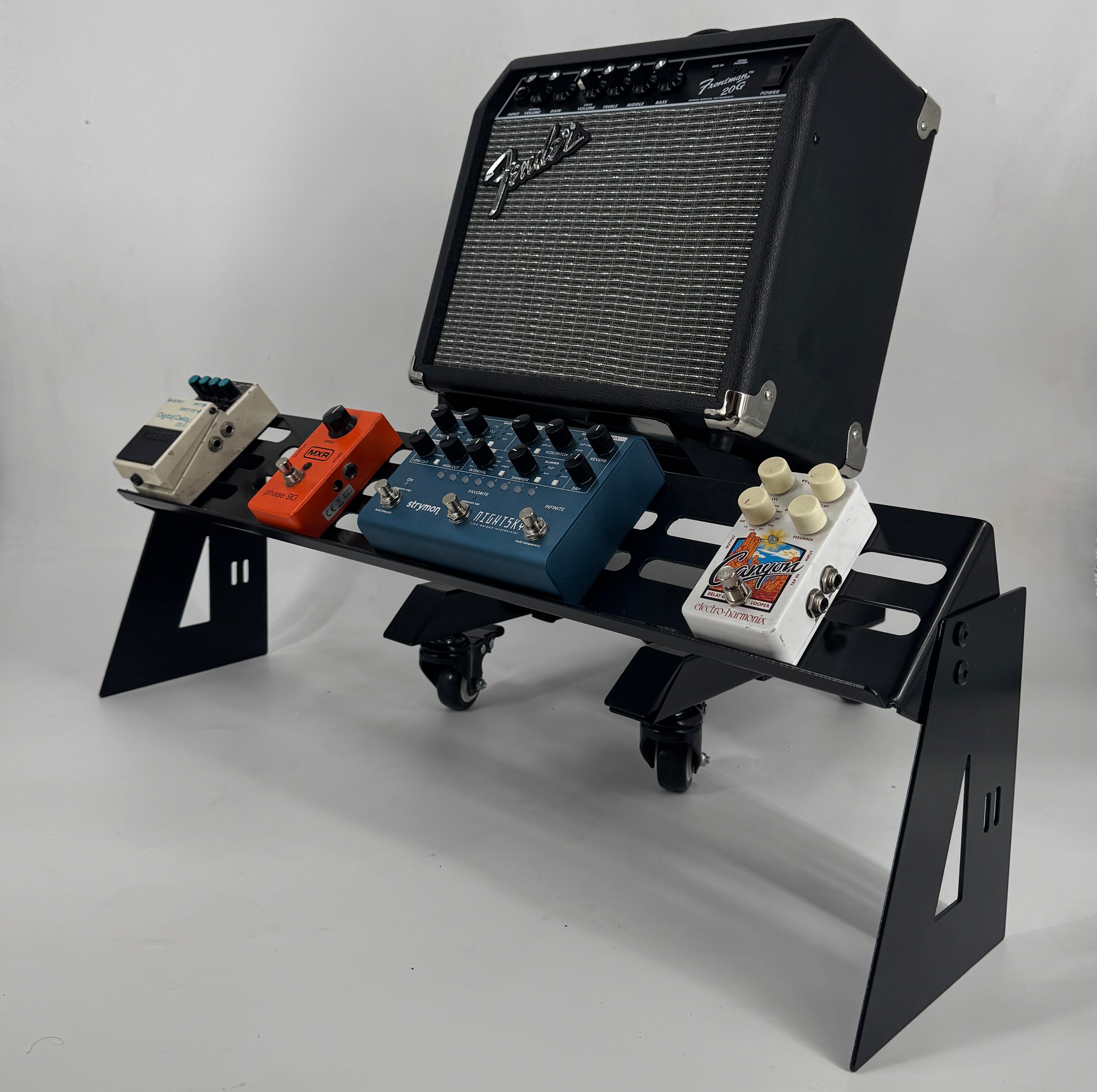 OFX Rotating Guitar Pedal Rack