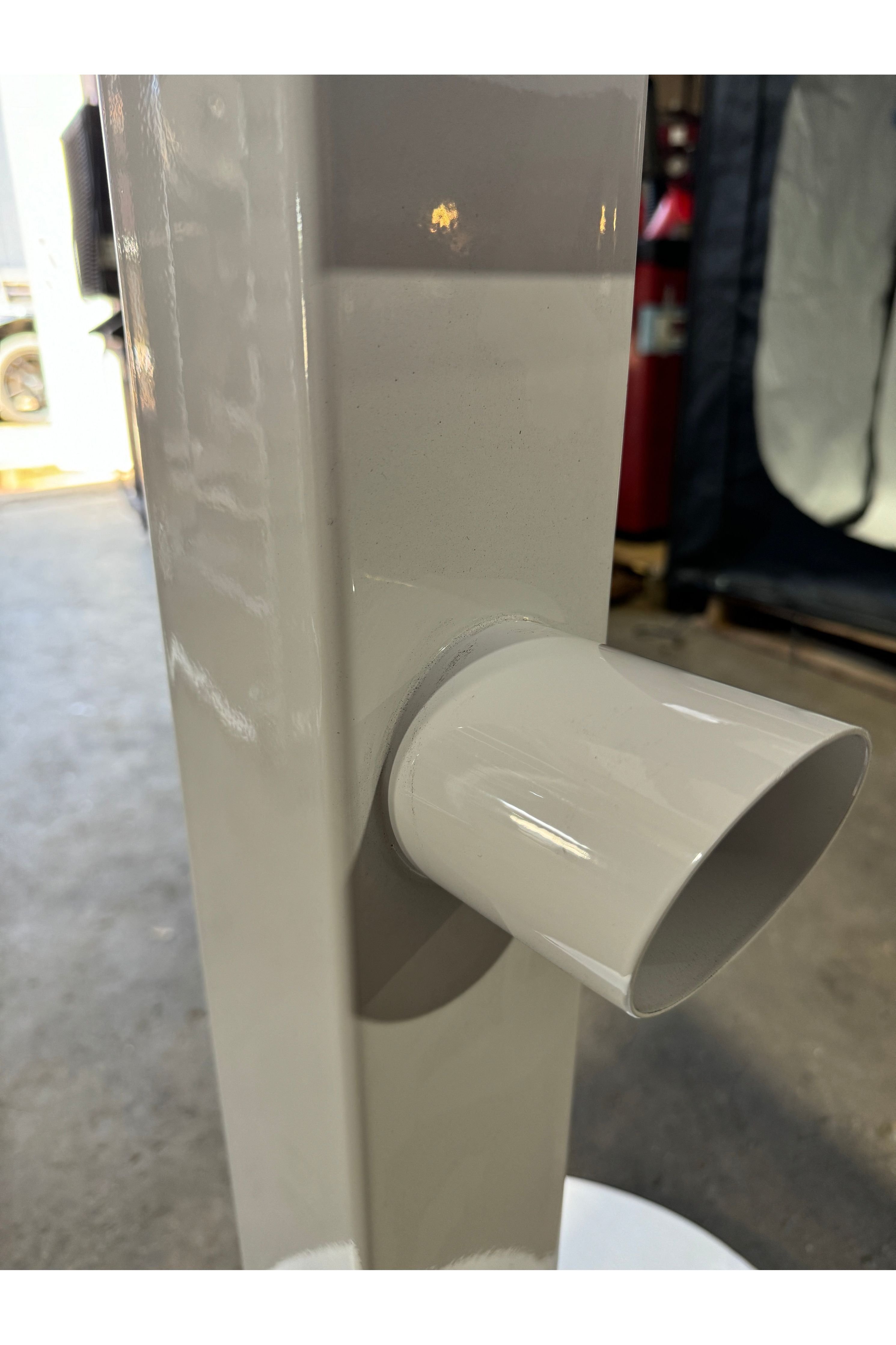 Estación de trabajo de tamaño completo con estructura en A