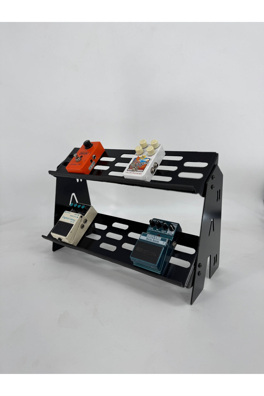 desktop pedal stand Apache PFX 2-Tier Desktop Pedal Rack – Apache Audio