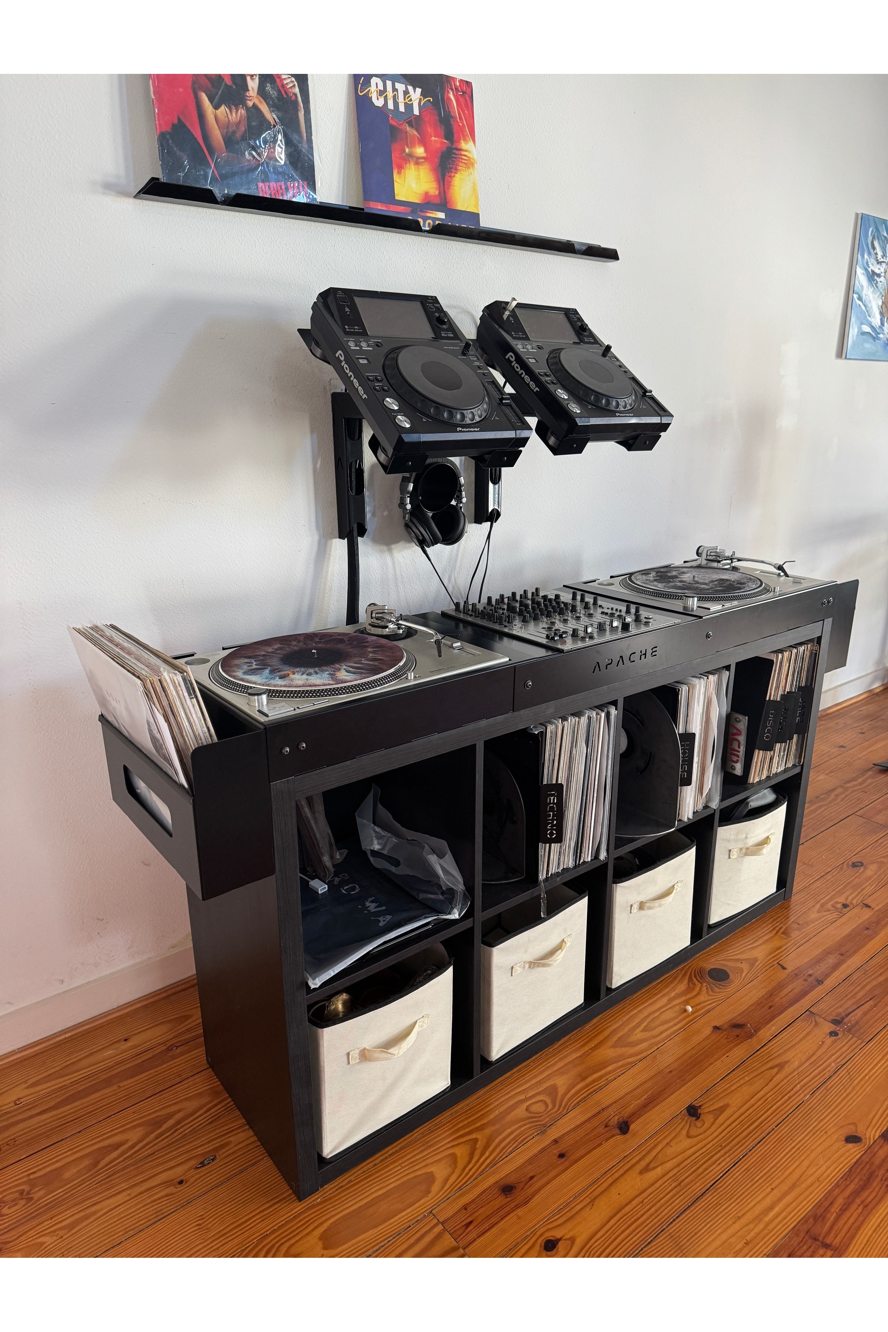 Apache Citadel Console for Ikea Kallax