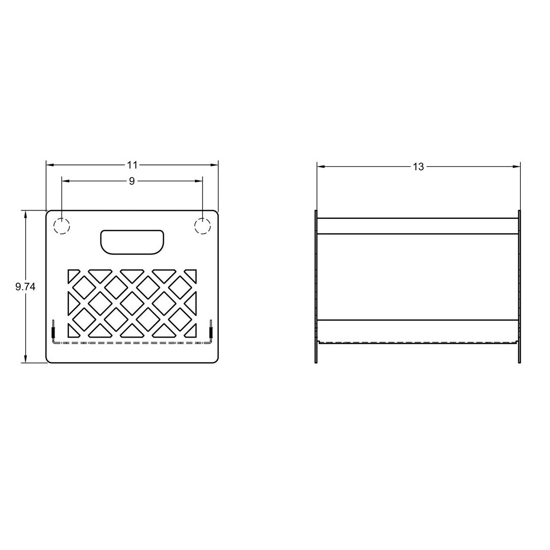 Apache KR8 Rolling Record Bin