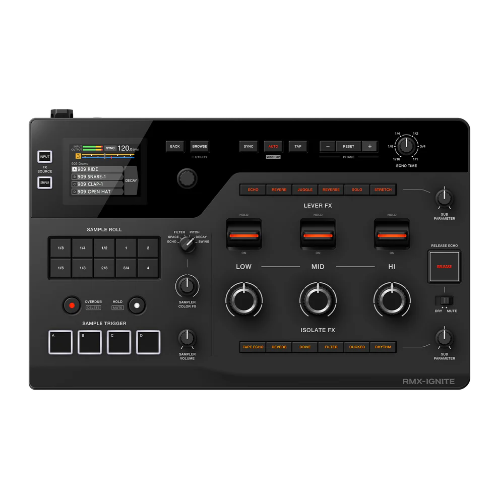 AlphaTheta RMX-IGNITE Effector High-Performance DJ FX Processor