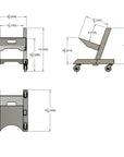 Apache Roadie Rolling Amp Stand