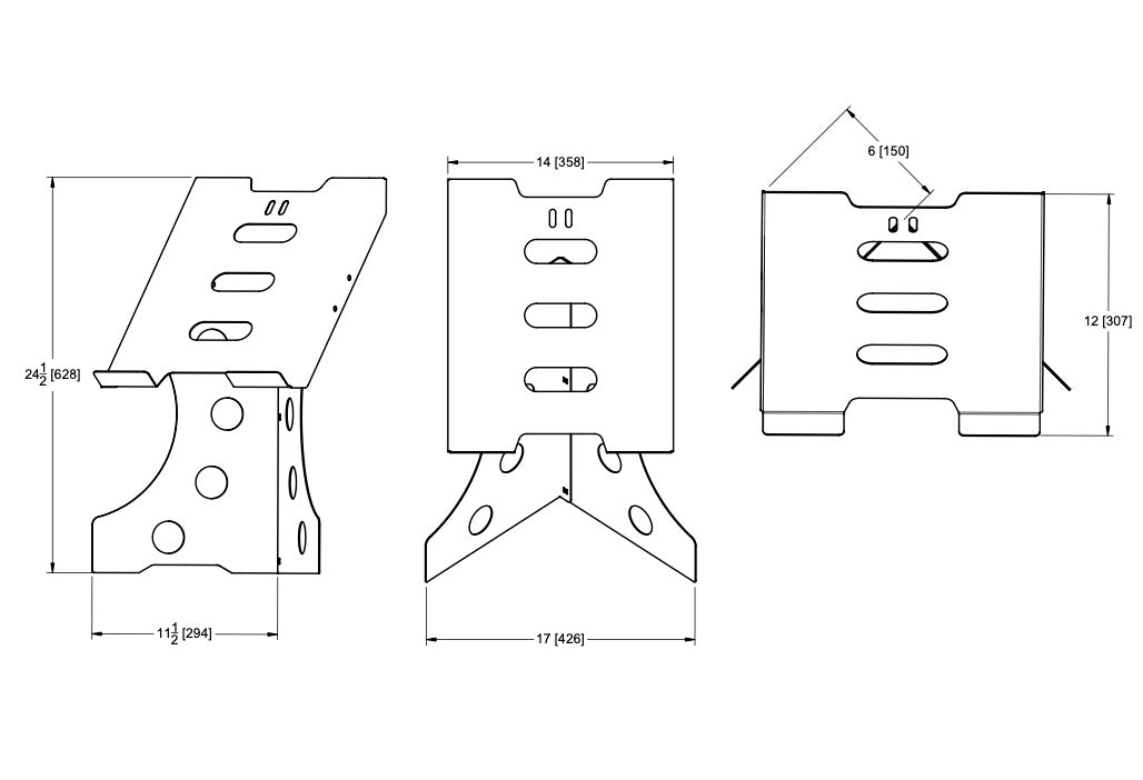 Apache Trident Corner DJ Stand