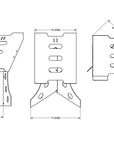 Apache Trident Corner DJ Stand
