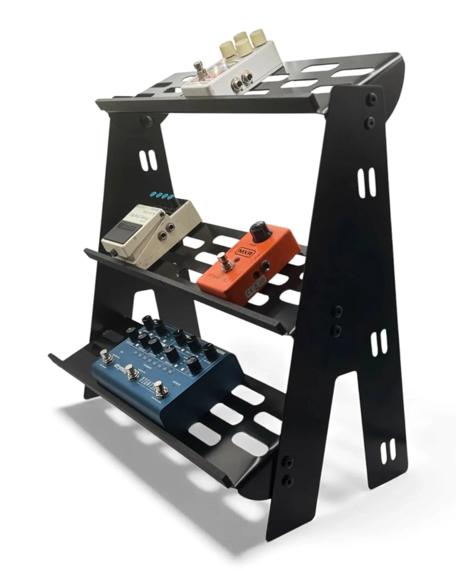 PFX 3-Tier Desktop Guitar Pedal Rack 30 Inches