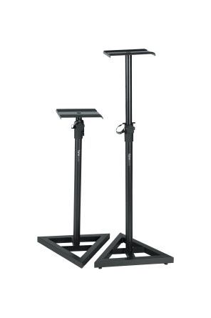 FRAMEWORKS ADJUSTABLE STUDIO MONITOR STANDS (PAIR) WITH MAX HEIGHT OF 50"