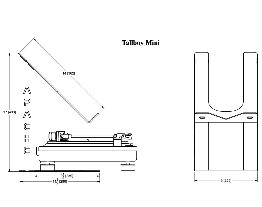 Apache Tallboy CDJ Stands