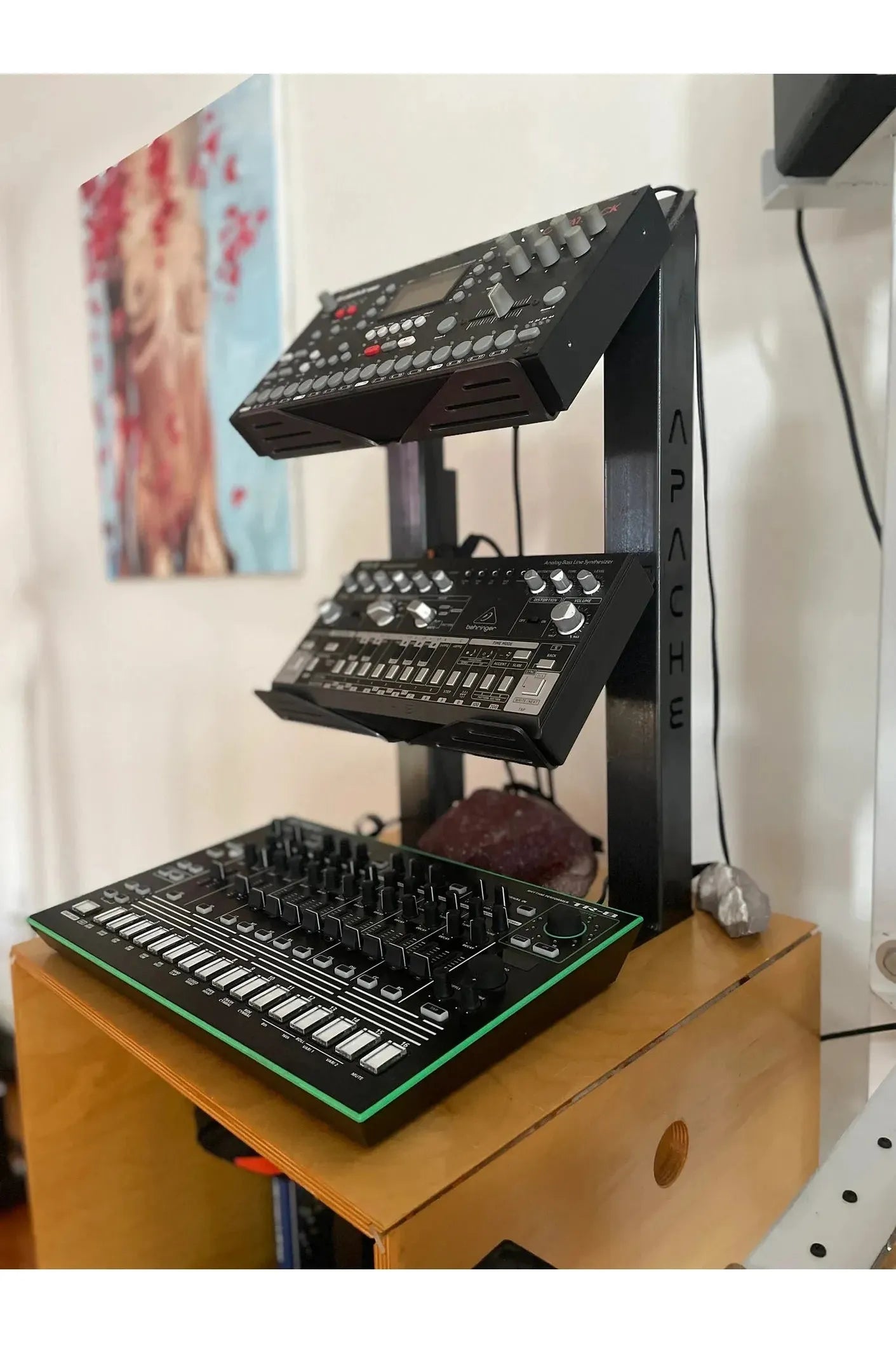 Apache Duplex Two-Level Synth Stand